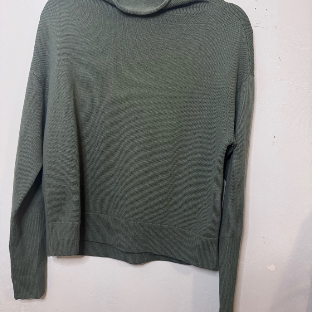 Wilfred Olive Green Turtleneck Sweater